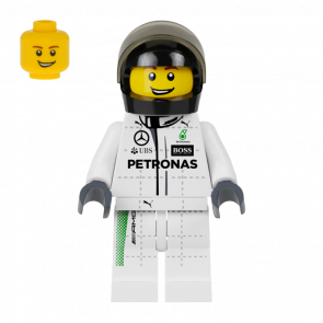 Фігурка Lego Speed Champions Mercedes Petronas Race Car Driver Інше sc042 Б/У