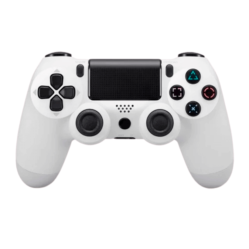 Геймпад Беспроводной RMC PlayStation 4 DoubleShock 4 White Б/У - Retromagaz