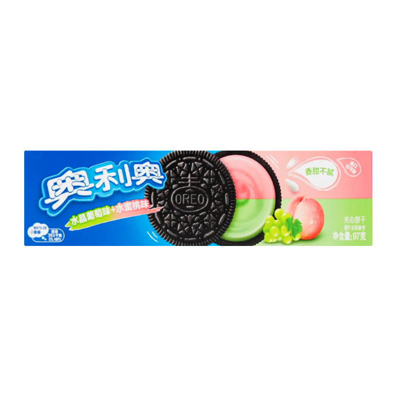 Печиво Oreo Азійське Виноград з Персиком 97g - Retromagaz