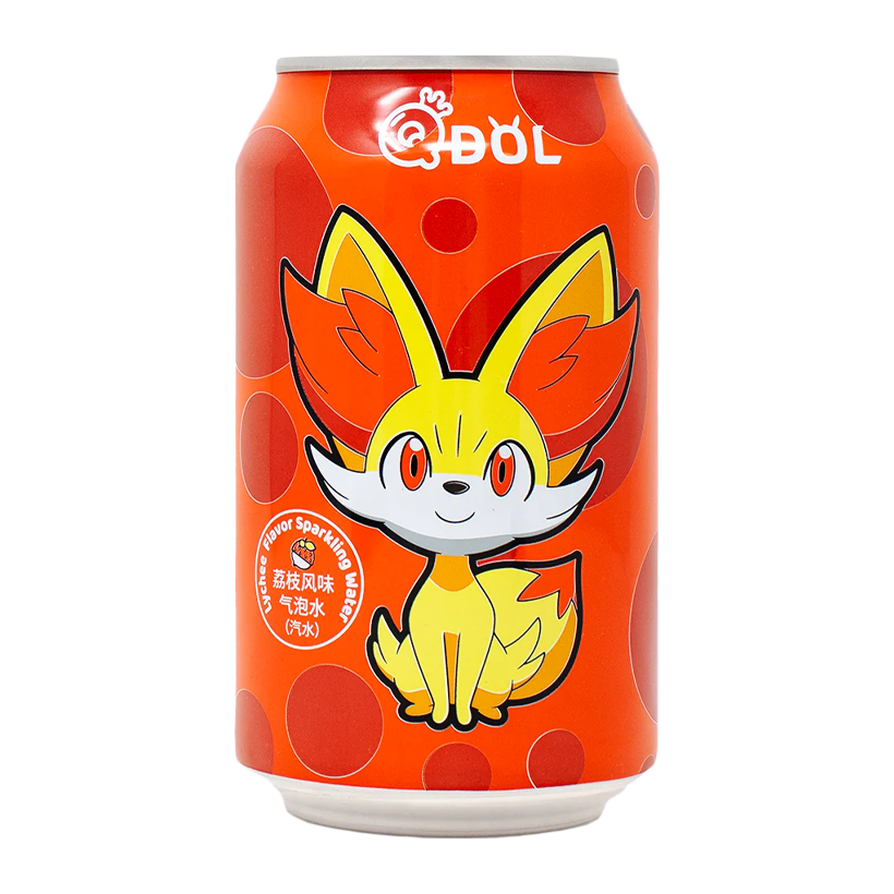 Напій QDol Pokemon Fennekin Lychee China 330ml - Retromagaz
