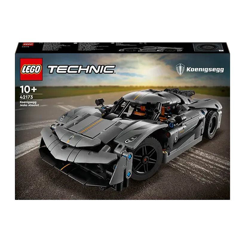 Конструктор Lego Koenigsegg Jesko Absolut Gray Hypercar Technic 42173 Новый - Retromagaz
