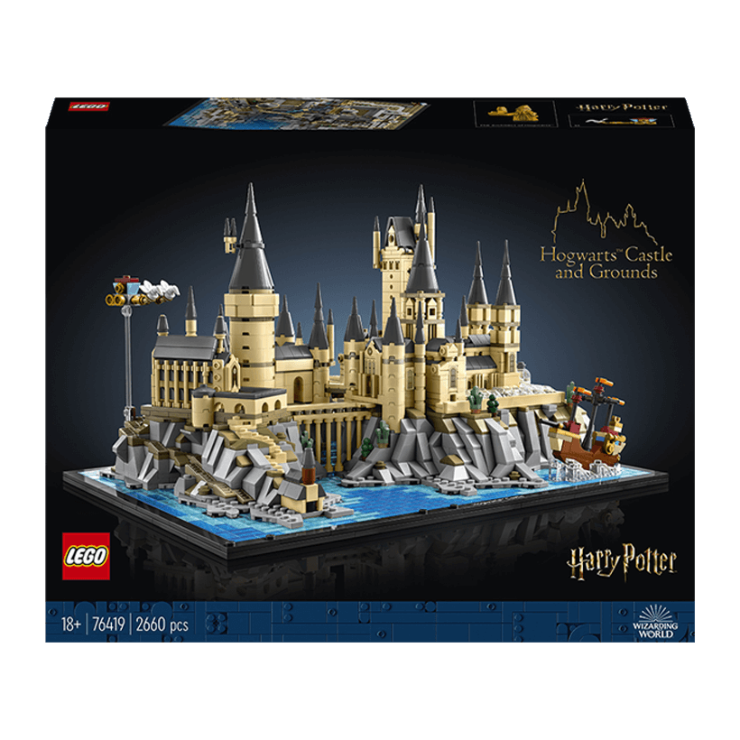 Конструктор Lego Територія та Замок Хогвартс Harry Potter 76419 Новий - Retromagaz