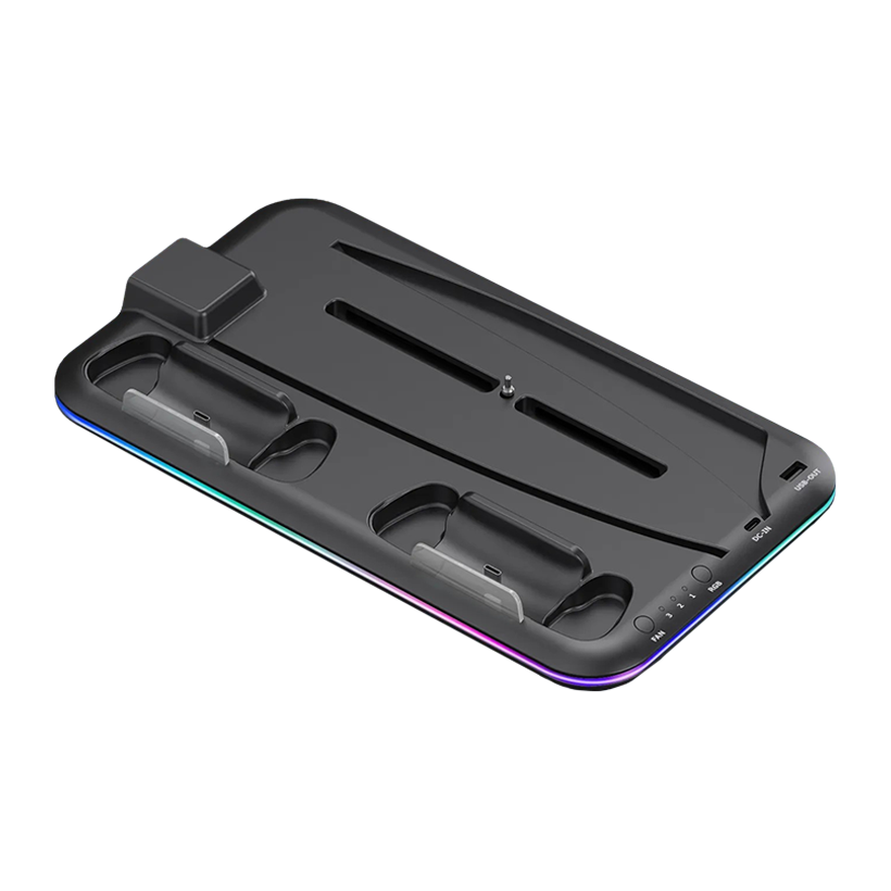 Підставка RMC PlayStation 5 Slim Fat Blu-ray Digital Edition Charge Cooling Black Новий - Retromagaz