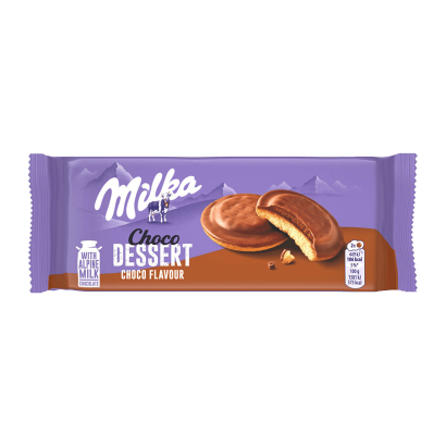 Печенье Milka Choco Dessert Choco Flavour 128g - Retromagaz