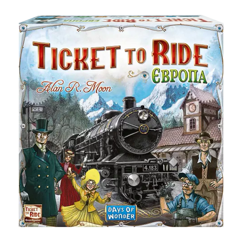 Настольная Игра Ticket to Ride: Европа - Retromagaz