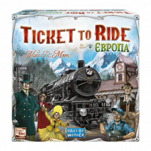 Настольная Игра Ticket to Ride: Европа - Retromagaz