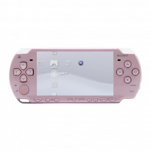 Консоль Портативная Sony PlayStation Portable Slim PSP-2ххх Standart Модифицированная 32GB Rose Pink UMD 1200 mAh + 5 Встроенных Игр Б/У - Retromagaz
