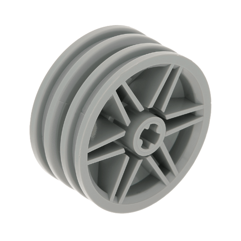 Колесо 10шт Lego Диск 30mm D. x 14mm 56904 4541318 Light Bluish Grey Б/У - Retromagaz