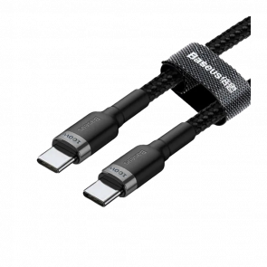 Кабель Baseus Cafule PD2.0 100W USB Type-C - USB Type-C Black 2m - Retromagaz