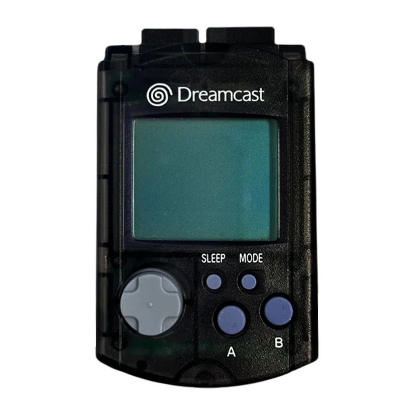 Карта Памяти Sega Dreamcast HKT-7000 Visual Memory VMU Trans-Black Б/У - Retromagaz