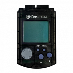 Карта Памяти Sega Dreamcast HKT-7000 Visual Memory VMU Trans-Black Б/У - Retromagaz