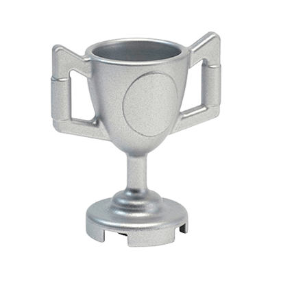 Спорт Lego Trophy Cup 89801 4580536 6051879 Metallic Silver 4шт Б/У - Retromagaz