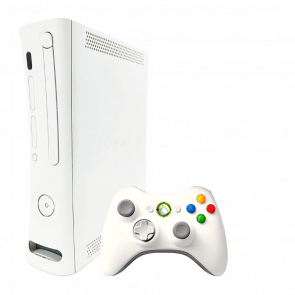 Консоль Microsoft Xbox 360 FAT Freeboot + LT 3.0 320GB White + 10 Вбудованих Ігор Б/У Хороший
