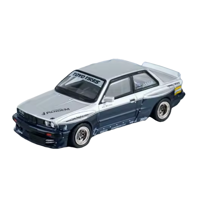 Машинка Premium INNO64 BMW PANDEM E30 1:64 IN64-E30P-SILBLU Silver - Retromagaz