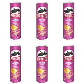 Набір Чипси 6шт Pringles Prawn Cocktail 165g - Retromagaz