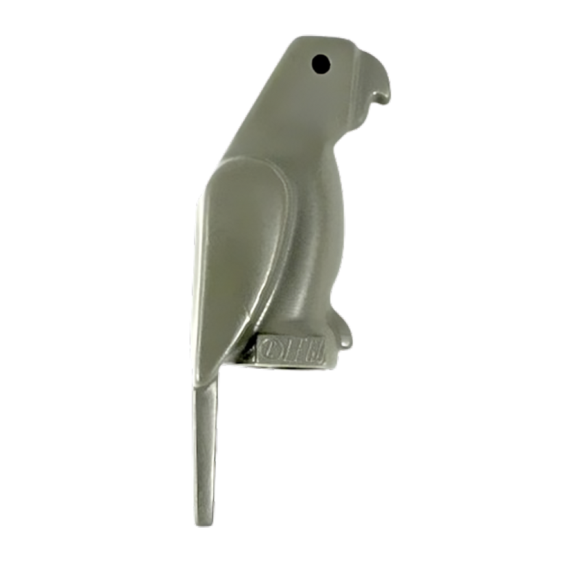 Фигурка Lego Воздух Bird Parrot with Small Beak Animals 2546 254627 4161066 Dark Bluish Grey Б/У - Retromagaz