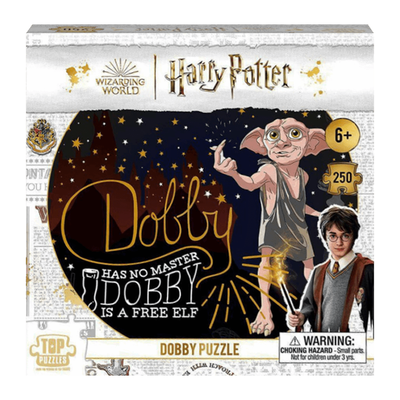 Пазли Wizarding World Harry Potter Dobby Puzzle 250 Елементів 457 mm x 356 mm - Retromagaz