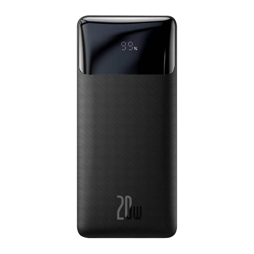 Портативний Акумулятор Power Bank Baseus Bipow Digital Display Black 20000 mAh 20 W - Retromagaz