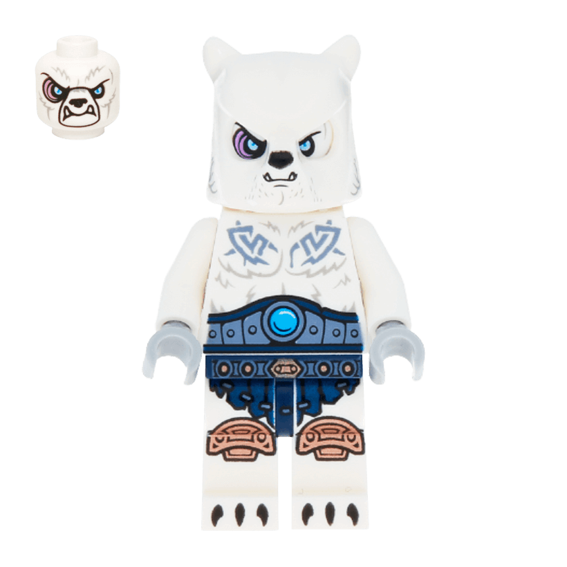Фигурка Lego Ice Bear Tribe Warrior 1 Legends of Chima loc119 Б/У - Retromagaz