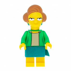 Фигурка Lego The Simpsons Edna Krabappel Cartoons sim040 Б/У - Retromagaz