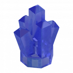 Скеля Lego Коштовність Crystal 5 Point 1 x 1 52 29377 30385 28623 6442192 6507866 Satin Trans-Purple Б/У - Retromagaz