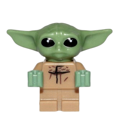 Фигурка Lego Джедай Grogu The Child Baby Yoda Star Wars sw1113 1 Б/У - Retromagaz