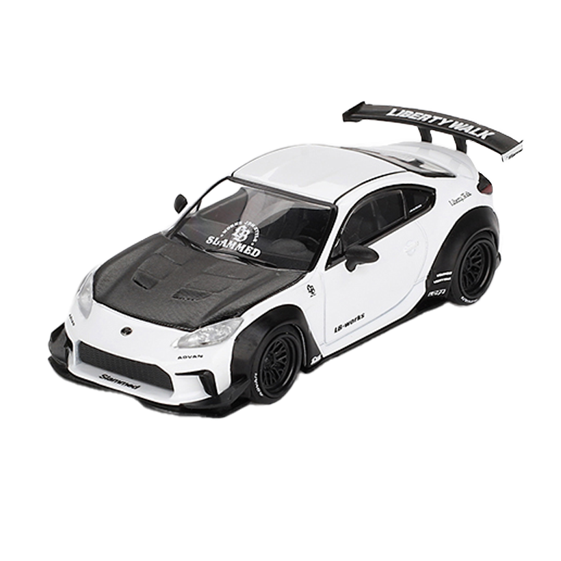 Машинка Premium MINI GT GR86 LB Nation 1:64 MGT00769 White - Retromagaz