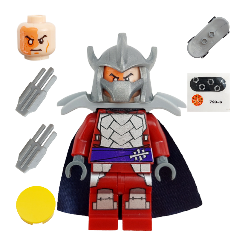 Фигурка RMC Teenage Mutant Ninja Turtles Shredder Cartoons tnmtr006 Новый - Retromagaz