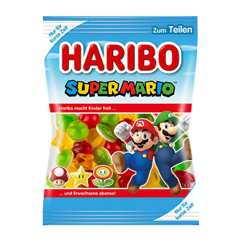 Цукерки Жувальні Haribo Super Mario Bros 175g - Retromagaz