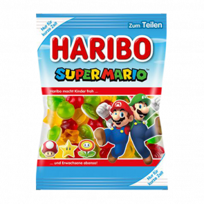 Конфеты Жевательные Haribo Super Mario Bros. 175g - Retromagaz