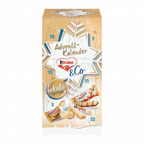 Адвент-Календарь Kinder & Co Advent-Calendar White Edition 295g