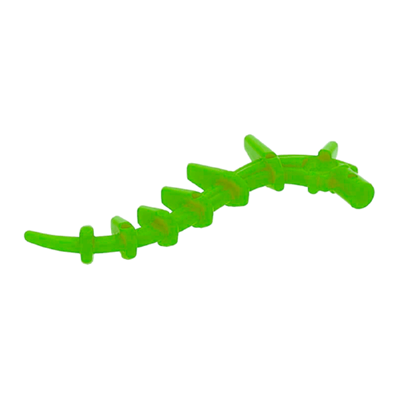 Рослина 4шт Lego Інше Plant Vine Seaweed Appendage Spiked 55236 4655210 Lime Б/У - Retromagaz