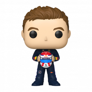 Фігурка FUNKO POP! Формула 1 Макс Ферстаппен з Шоломом Formula One Max Verstappen Holding Helmet 104mm 17 93697 - Retromagaz