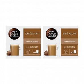 Набор Кофе в капсулах 2шт Nescafe Dolce Gusto Cafe Au Lait - 16 шт - Retromagaz