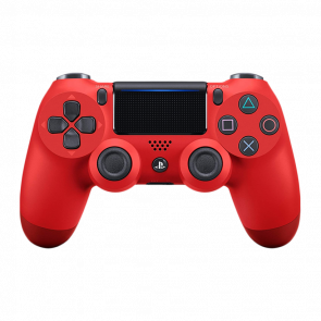 Геймпад Бездротовий Sony PlayStation 4 DualShock 4 Version 2 Magma Red Б/У - Retromagaz