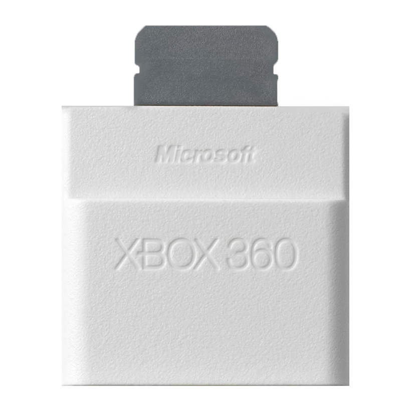 Карта Памяти Microsoft Xbox 360 Memory Card Unit 64MB X807259-002 White Б/У - Retromagaz