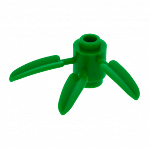 Растение Lego Листья 1 x 1 Green 20шт Б/У - Retromagaz