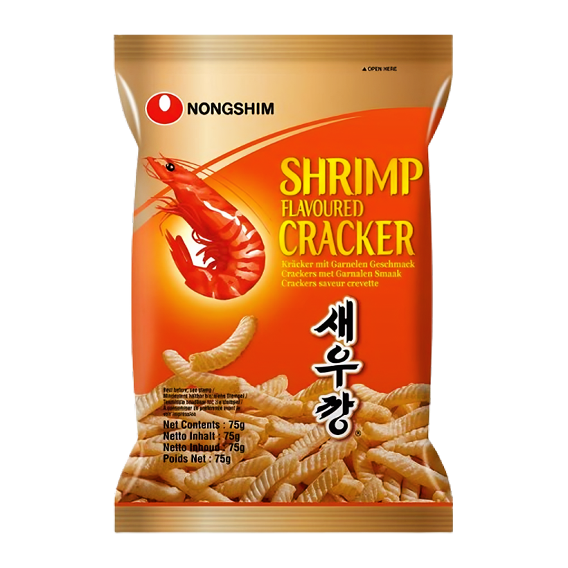 Крекери Nongshim з Креветками 75g - Retromagaz