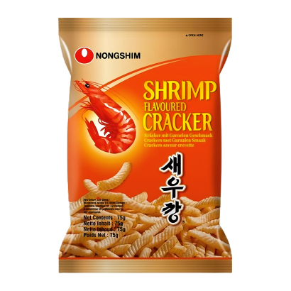 Крекери Nongshim з Креветками 75g - Retromagaz