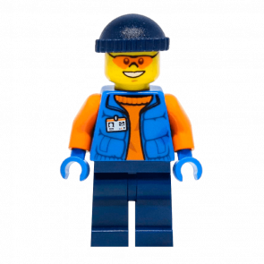 Фігурка Lego City Arctic 973pb1709 Research Assistant cty0496 Б/У Нормальний