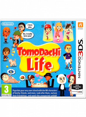 Игра Nintendo 3DS Tomodachi Life Europe Английская Версия Б/У