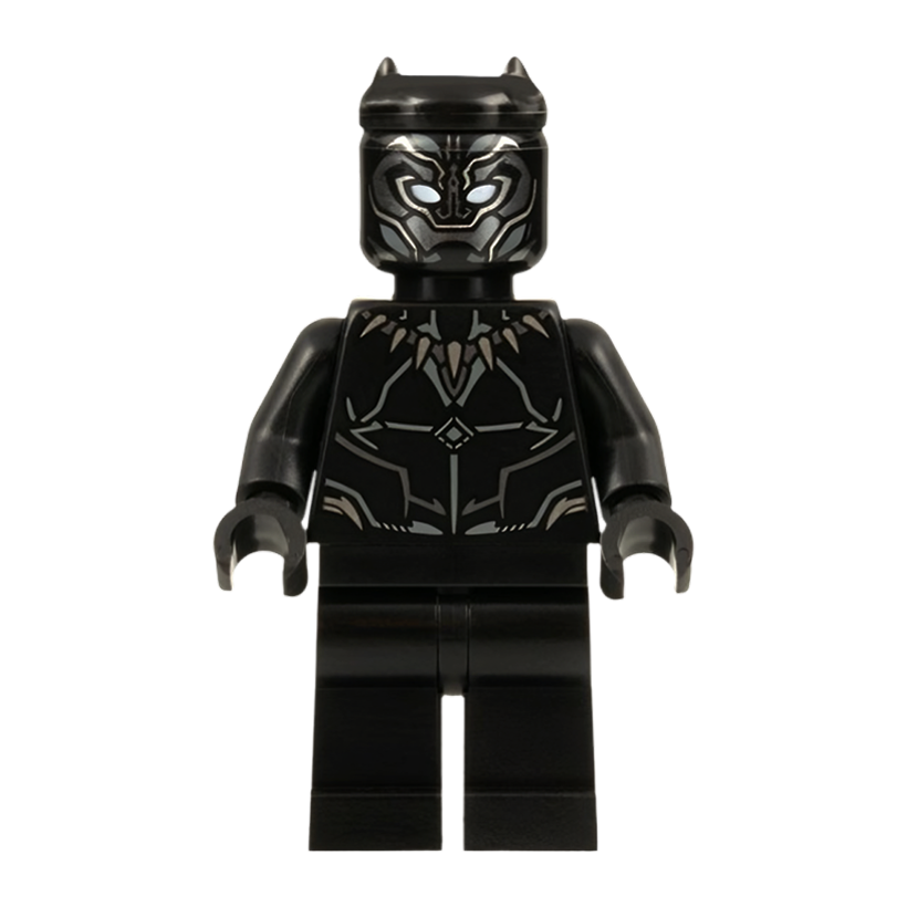 Фігурка Lego Marvel Black Panther Claw Necklace White Eyes Super Heroes sh0839 Б/У - Retromagaz