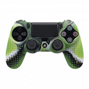 Чохол Силіконовий RMC PlayStation 4 Fat Slim Pro з Антиковзким Шаром Green Новий - Retromagaz