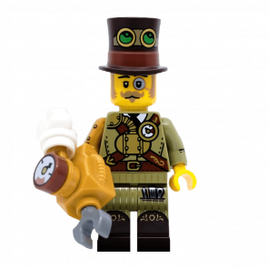 Фигурка Lego Series 27 Steampunk Inventor Collectible Minifigures 71048 col460 col27-12 Новый