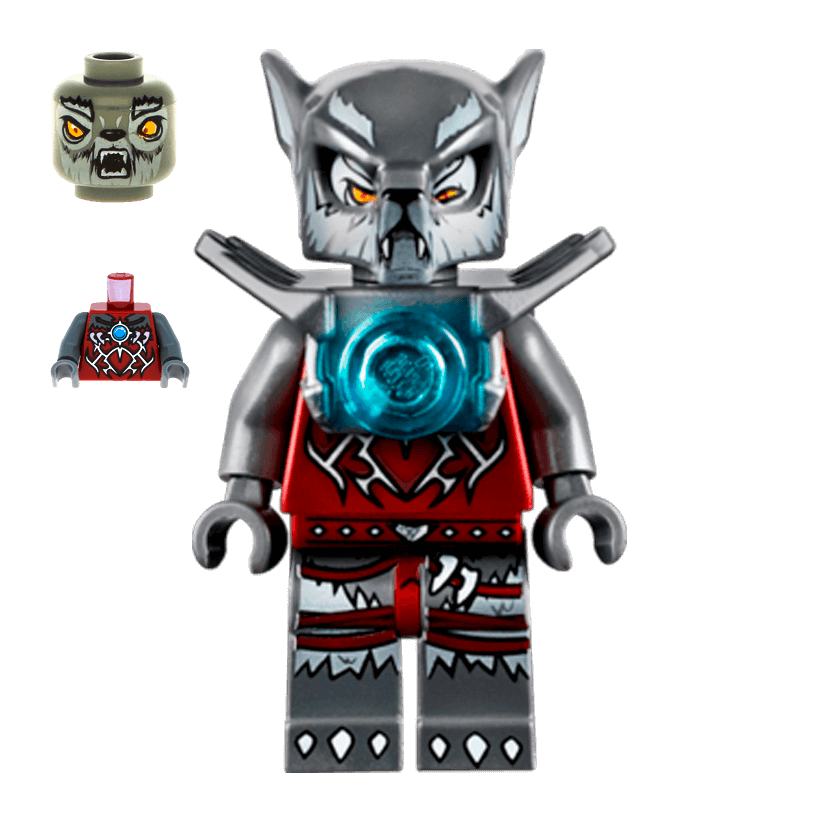 Фигурка Lego Wolf Tribe Wakz Legends of Chima loc008 1 Б/У - Retromagaz