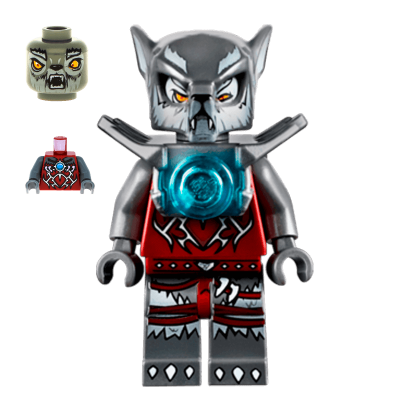 Фігурка Lego Wakz Legends of Chima Wolf Tribe loc008 1 Б/У - Retromagaz