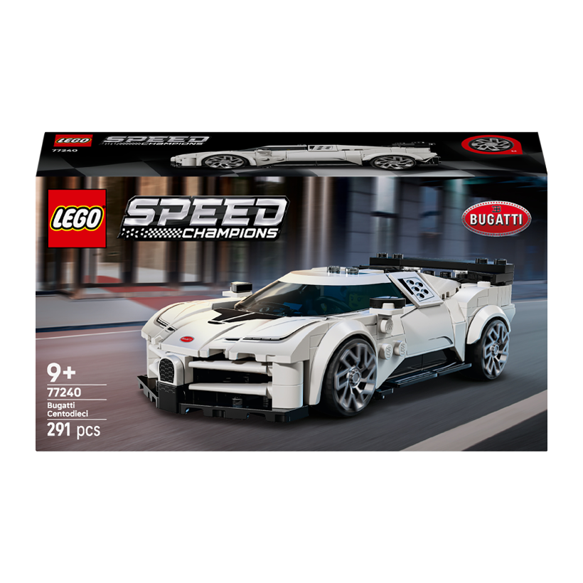 Конструктор Lego Спортивний Гиперкар Bugatti Centodieci Speed Champions 77240 Новый - Retromagaz