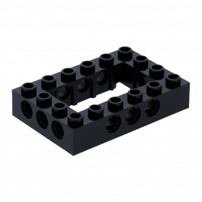 Technic Lego Кубик 4 x 6 32531 40344 4144025 Black 2шт Б/У Хороший - Retromagaz