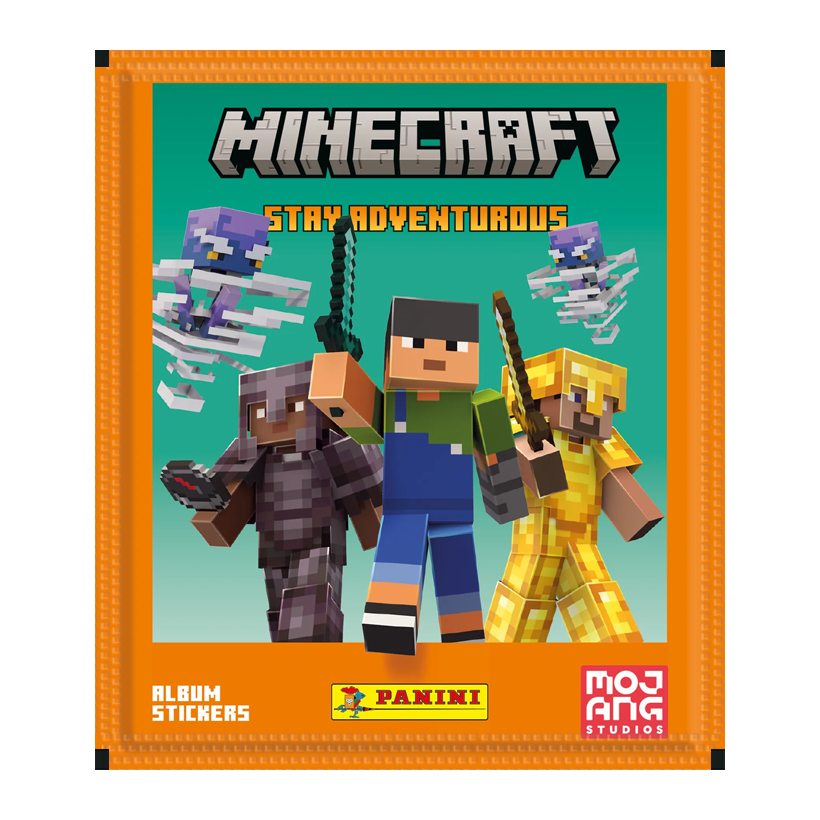 Наклейки Minecraft 2 Minecraft Panini - Retromagaz