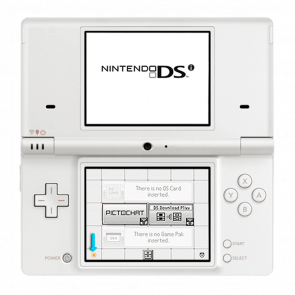 Консоль Nintendo DS i Модифікована 1GB White + 10 Вбудованих Ігор Б/У Нормальний